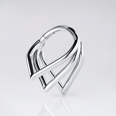 Кольцо-кликер Sharp 1.2 мм (16 G)